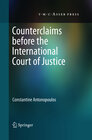 Buchcover Counterclaims before the International Court of Justice