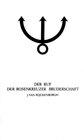 Buchcover Manifeste der Rosenkreuzer Bruderschaft / Der Ruf der Rosenkreuzer Bruderschaft