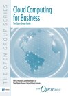 Buchcover Cloud Computing for Business  -The Open Group Guide