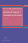 Buchcover Sources of Constitutional Law (Second edition)