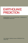 Buchcover Earthquake Prediction
