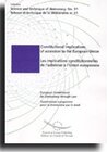 Buchcover Constitutional implications of accession to the European Union - European Commission for Democracy through law - Science