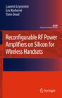 Buchcover Reconfigurable RF Power Amplifiers on Silicon for Wireless Handsets