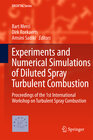 Buchcover Experiments and Numerical Simulations of Diluted Spray Turbulent Combustion