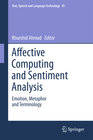 Buchcover Affective Computing and Sentiment Analysis