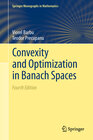 Buchcover Convexity and Optimization in Banach Spaces