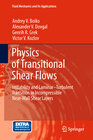 Buchcover Physics of Transitional Shear Flows