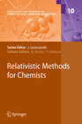 Buchcover Relativistic Methods for Chemists