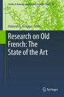 Buchcover Research on Old French: The State of the Art