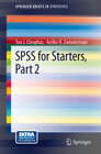 Buchcover SPSS for Starters, Part 2