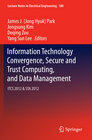 Buchcover Information Technology Convergence, Secure and Trust Computing, and Data Management