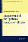 Buchcover Judgement and the Epistemic Foundation of Logic
