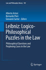 Buchcover Leibniz: Logico-Philosophical Puzzles in the Law