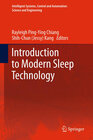 Buchcover Introduction to Modern Sleep Technology