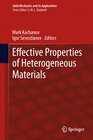 Buchcover Effective Properties of Heterogeneous Materials