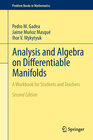 Buchcover Analysis and Algebra on Differentiable Manifolds