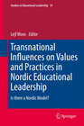 Buchcover Transnational Influences on Values and Practices in Nordic Educational Leadership