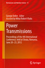 Buchcover Power Transmissions