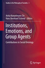 Buchcover Institutions, Emotions, and Group Agents