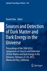 Buchcover Sources and Detection of Dark Matter and Dark Energy in the Universe