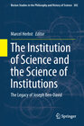 Buchcover The Institution of Science and the Science of Institutions
