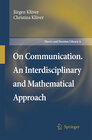 Buchcover On Communication. An Interdisciplinary and Mathematical Approach