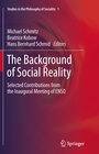 Buchcover The Background of Social Reality