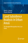 Buchcover Land Subsidence Analysis in Urban Areas