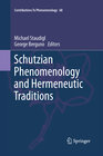 Buchcover Schutzian Phenomenology and Hermeneutic Traditions