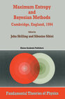 Buchcover Maximum Entropy and Bayesian Methods