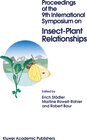 Buchcover Proceedings of the 9th International Symposium on Insect-Plant Relationships