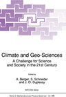 Buchcover Climate and Geo-Sciences