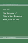 Buchcover The Behavior of Thin Walled Structures: Beams, Plates, and Shells