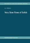 Buchcover Very Slow Flows of Solids