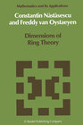 Buchcover Dimensions of Ring Theory