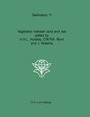 Buchcover Vegetation between land and sea