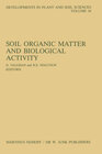 Buchcover Soil Organic Matter and Biological Activity