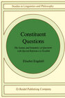 Buchcover Constituent Questions