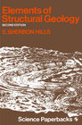 Buchcover Elements of Structural Geology