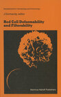 Buchcover Red Cell Deformability and Filterability