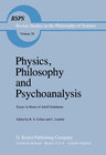 Buchcover Physics, Philosophy and Psychoanalysis