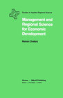 Buchcover Management and Regional Science for Economic Development