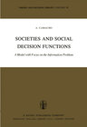Buchcover Societies and Social Decision Functions