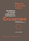 Buchcover Proceedings of the First International Symposium on Cyclodextrins
