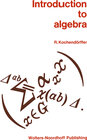 Buchcover Introduction to Algebra