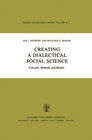 Buchcover Creating a Dialectical Social Science