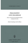 Buchcover Philosophy and Grammar