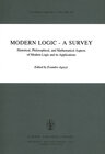 Buchcover Modern Logic — A Survey