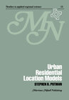 Buchcover Urban residential location models