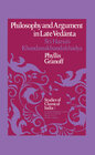 Buchcover Philosophy and Argument in Late Vedānta